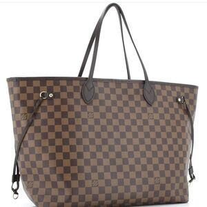 Louis Vuitton Brown Checkered Tote